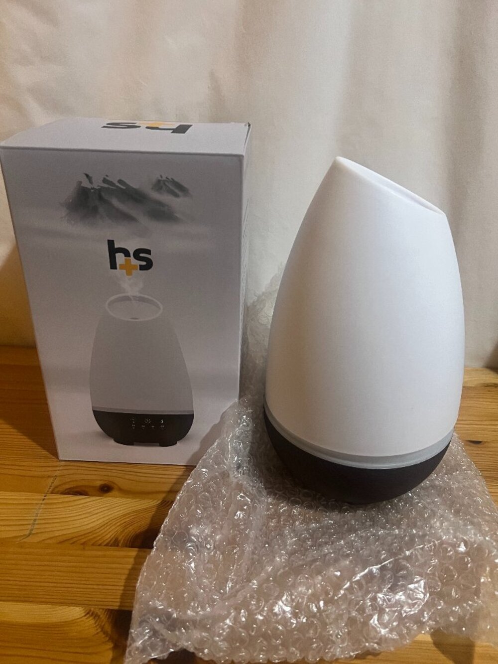 HealthSmart 500ML Essential Oil Diffuser for Large Rooms, Cool Mist Humidifier a